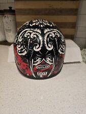 Outlaw motorcycle helmet for sale  Green Cove Springs