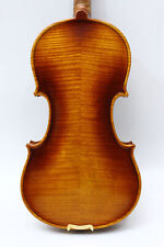 Violín 4/4 tamaño completo arce flameado madera kit violín hecho a mano con caída y arco segunda mano  Embacar hacia Argentina