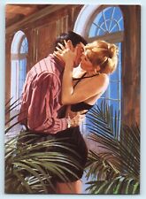 4 POSTCARDS ROMANCE MILLS AND BOON TYPE - BODICE RIPPER  for sale  Shipping to South Africa