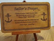 Nautical sailor prayer for sale  Gambrills