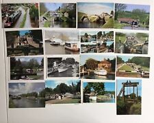 100 postcards canals for sale  STAFFORD