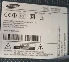 Samsung ue55h6670st power for sale  DUNDEE