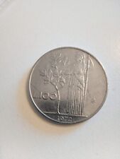 Moneta lire 100 usato  Italia
