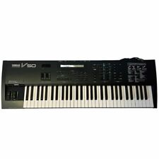 Yamaha V50 61-Key Keyboard Synthesizer FM Music Instrument Black Japan Vintage for sale  Shipping to South Africa