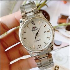 Usado, Reloj clásico de cuarzo blanco para hombre/mujer Orient, 3 estrellas segunda mano  Embacar hacia Argentina