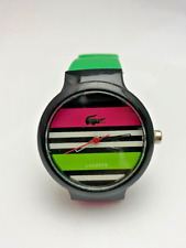 Reloj original Lacoste GoaThe Unisex Lacoste Goa usado verde y rosa segunda mano  Embacar hacia Argentina