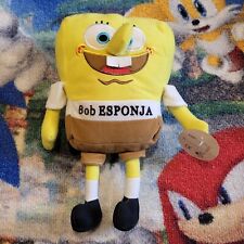 "Bob Esponja Pantalones Cuadrados Peluche Juguete Bootleg KO México Bob Esponja Raro 9" segunda mano  Embacar hacia Argentina