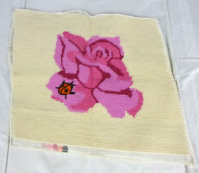 Vtg completed needlepoint for sale  Oxford