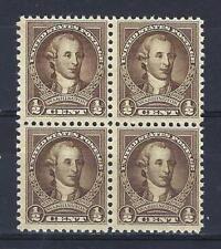 US 1932 Sc# 704 Washington blok 4 MNH, używany na sprzedaż  Wysyłka do Poland