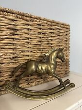 brass rocking horse for sale  Mount Gilead