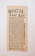 Tram ticket torquay for sale  Shipping to Ireland