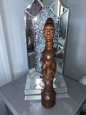 African wooden statue for sale  BILLERICAY