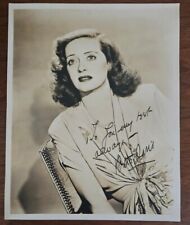 Bette davis autographed for sale  San Luis Obispo