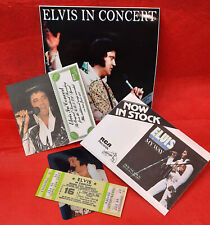 Używany, Elvis In Concert novelty 7 inch Promo EP with Hype Sticker + Extras na sprzedaż  Wysyłka do Poland