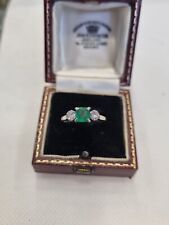 Vintage 18ct emerald for sale  OTLEY