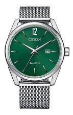 Reloj Citizen Eco Drive para hombre esfera verde correa milanesa - BM7416-71X (Precio de venta sugerido por el fabricante 275 USD) segunda mano  Embacar hacia Argentina