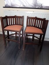Pair oak slatted for sale  COVENTRY