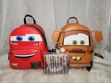 Juego de mochila y billetera Loungefly x Disney Pixar Cars - McQueen y Mater segunda mano  Embacar hacia Mexico