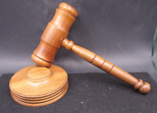 Auctioneer gavel handmade for sale  PAR