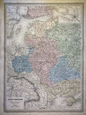 Grande carte ancienne d'occasion  Troyes
