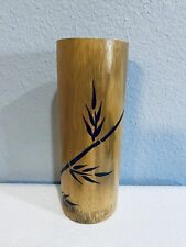 Bamboo vase painted for sale  San Jose
