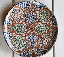 Ancien assiette marocain d'occasion  Salernes