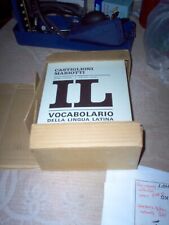 Vocabolario latino italiano usato  Campobasso