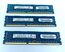 Lote de 3 módulos de memoria de servidor Hynix 2 GB 1Rx8 PC3-10600R-9-12-A1, usado segunda mano  Embacar hacia Argentina