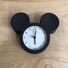 Usado, Reloj despertador para orejas Disney Mickey Mouse, negro con barrido de segunda mano segunda mano  Embacar hacia Argentina
