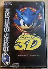 Sonic 3D Flickies Island PAL apenas para Sega Saturn caixa comprar usado  Enviando para Brazil