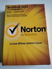 Norton 2012 antivirus. usato  Voghera