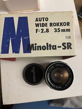 Minolta 35mm f2.8 for sale  HASTINGS