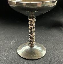 silver champagne goblets for sale  Tampa