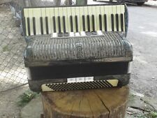 Usado, Acordeón/estuche rígido para piano bajo vintage hecho en alemán antiguo Hohner Verdi III M 120 segunda mano  Embacar hacia Argentina