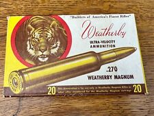 Vintage weatherby .270 for sale  Andover
