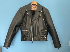 mens fringed leather jacket for sale  COVENTRY