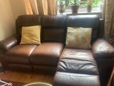 Seater leather harvey for sale  READING
