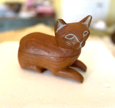Cat box carved for sale  Raleigh