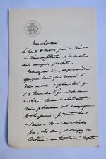 Edouard detaille lettre d'occasion  Paris VII