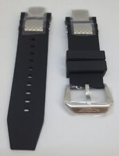Invicta Subaqua Noma III pulseira de poliuretano preta inserções de prata comprar usado  Enviando para Brazil