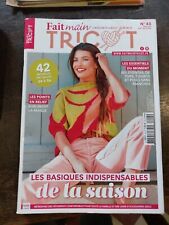 Main tricot magazine d'occasion  Montlieu-la-Garde