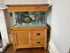 oak fish tank for sale  HELENSBURGH