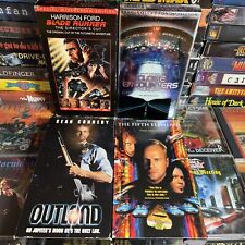 Lote VZV 4 VHS Overstock Clássico Testado por Ficção Científica Blade Runner Quinto Elemento Outland comprar usado  Enviando para Brazil