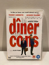 DVD Le Diner De Cons The Dinner Game Thierry Lhermitte Jacques Villeret Região 2 comprar usado  Enviando para Brazil