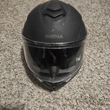 CASCO DE MOTOCICLETA MODULAR INTERCOMUNICADOR INTEGRADO SENA OUTRUSH R BLUETOOTH Usado, usado segunda mano  Embacar hacia Argentina