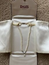 Zales pearl necklace for sale  New Windsor