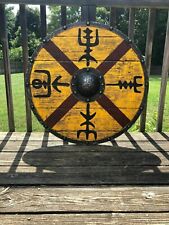 Medievale Viking Shield Ragnar Viking Shield Battle Pronto Halloween comprar usado  Enviando para Brazil