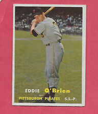 Used, 1957 Topps # 259 Eddie O'Brien - EXMT+ - Pirates for sale  Shipping to South Africa