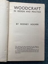 1937 book woodcraft for sale  UK