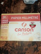Papier millimetre canson d'occasion  Paris XIII